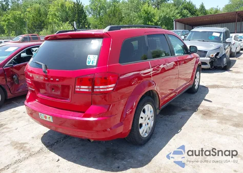2018 Dodge Journey Se из США, поврежденный, VIN 3C4PDCAB9JT295981